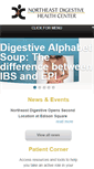 Mobile Screenshot of northeastdigestive.com